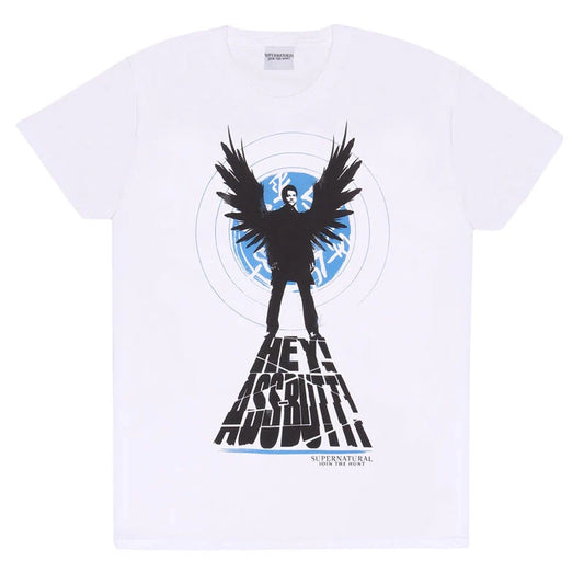 SUPERNATURAL - Ass Butt White T-Shirt