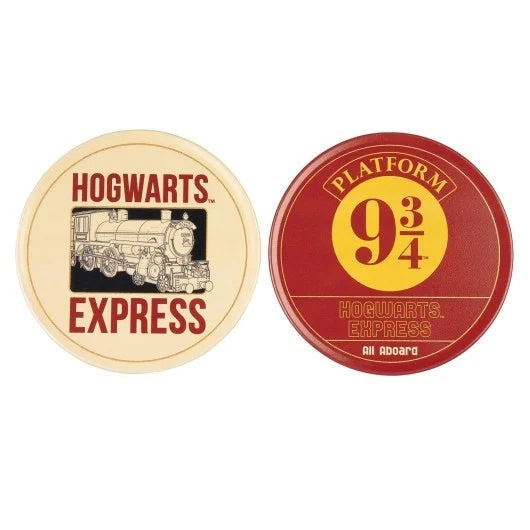 HARRY POTTER - Platform 9 3/4 Set of 2 Coasters