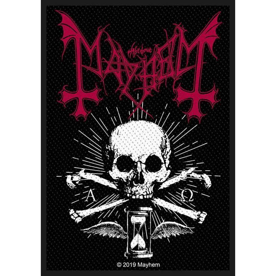 MAYHEM - Alpha Omega Daemon Woven Patch