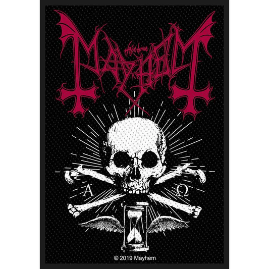 MAYHEM - Alpha Omega Daemon Woven Patch