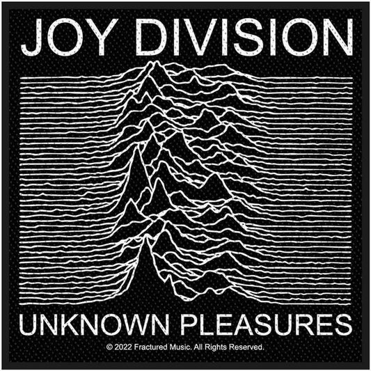 JOY DIVISION - Unknown Pleasures 2 Woven Patch