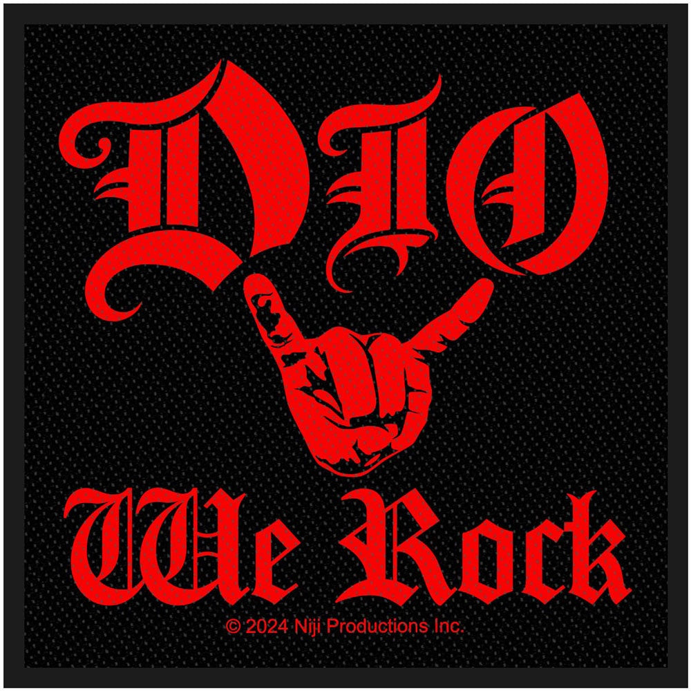 DIO - We Rock Patch