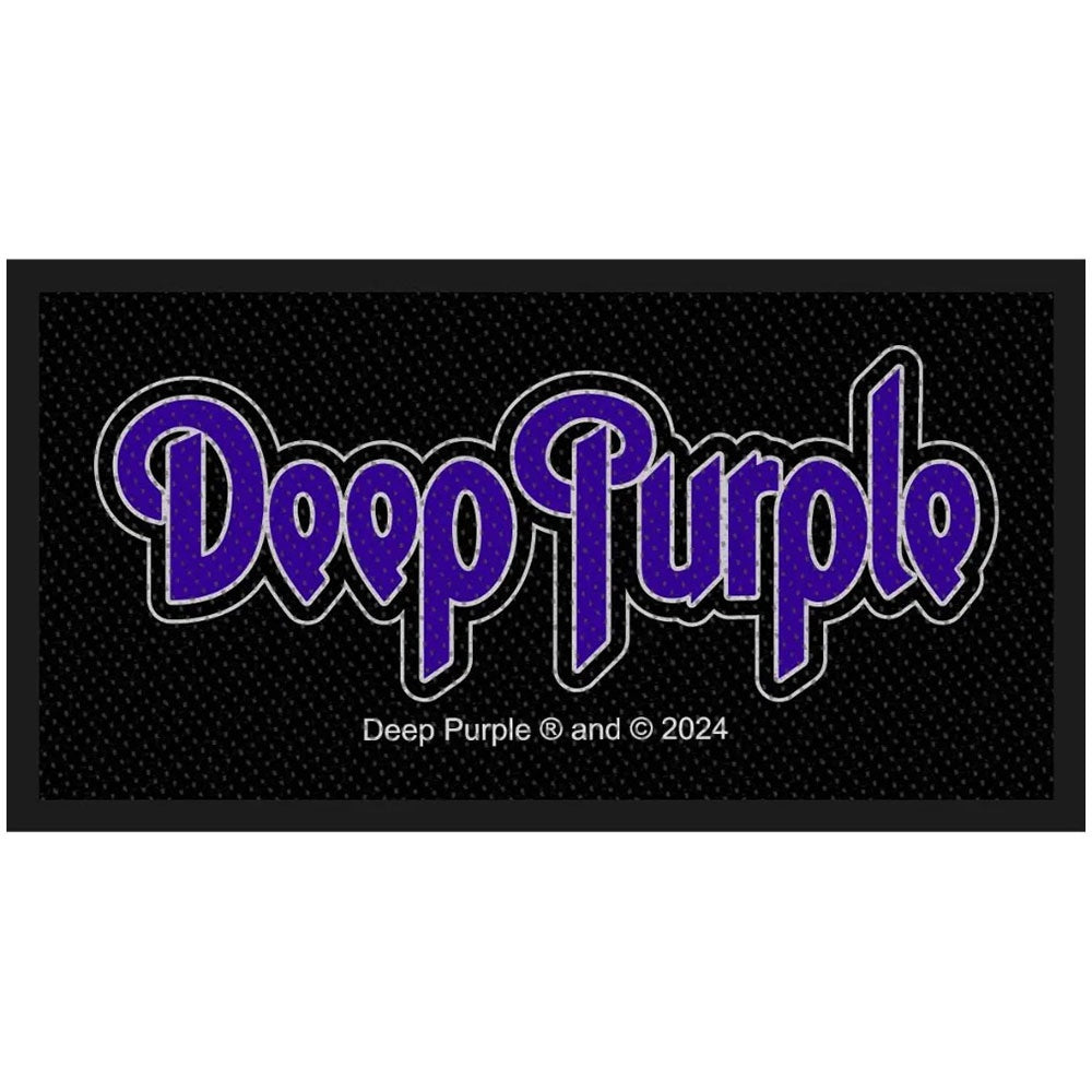 DEEP PURPLE - Logo Woven Patch