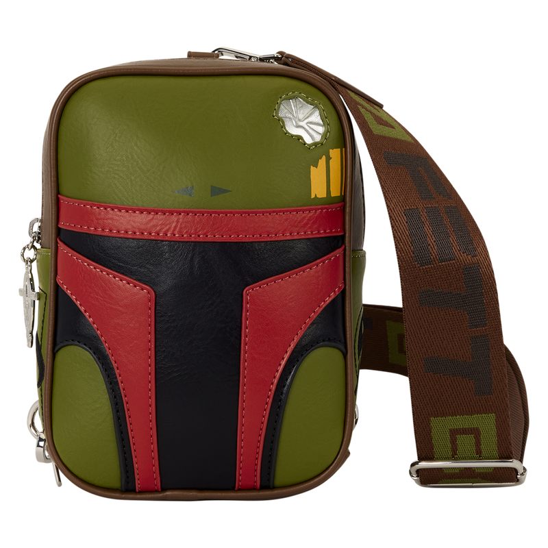 LOUNGEFLY : STAR WARS - Boba Fett™ Cosplay Sling Crossbody Bag