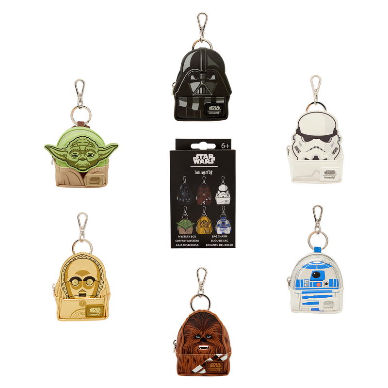 LOUNGEFLY : STAR WARS - Cosplay Blind Box Mystery Bag Charm