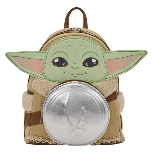 LOUNGEFLY : STAR WARS - Mandalorian Grogu & Anzellan Mini Backpack