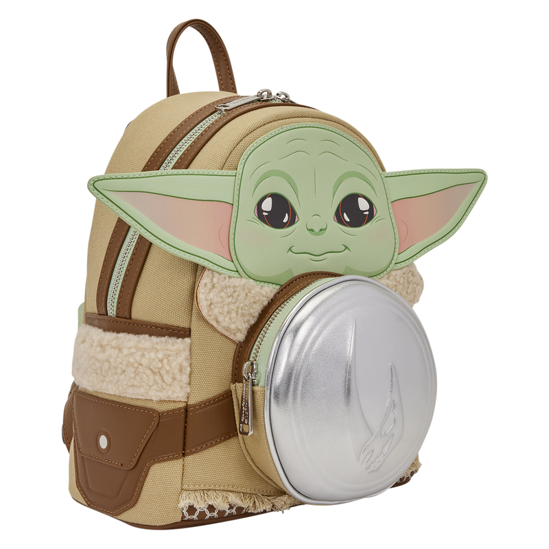 LOUNGEFLY : STAR WARS - Mandalorian Grogu & Anzellan Mini Backpack