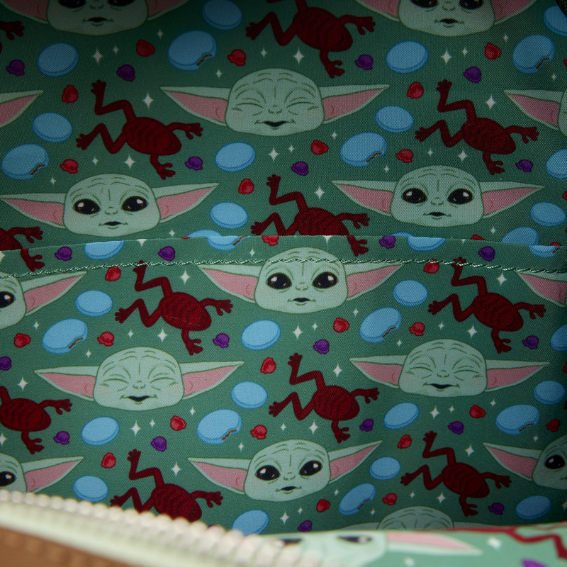 LOUNGEFLY : STAR WARS - Mandalorian Grogu & Anzellan Mini Backpack