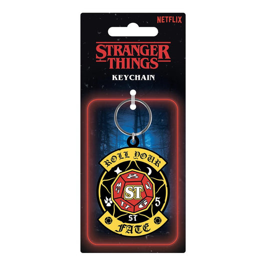 STRANGER THINGS -Spin Your Fate Spinner Keyring