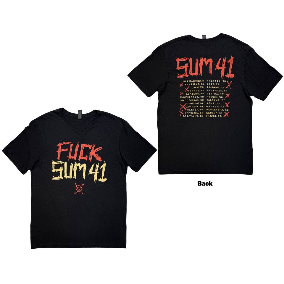 SUM 41 - Tour ’24 Pt.2 F*ck Sum 41 T-Shirt [Ex Tour Stock]