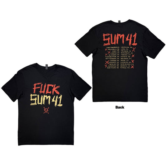 SUM 41 - Tour ’24 Pt.2 F*ck Sum 41 T-Shirt [Ex Tour Stock]