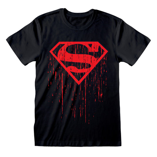 DC : SUPERMAN - Dripping Logo T-Shirt