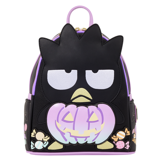 LOUNGEFLY : SANRIO - Badtz-Maru Pumpkin Light-Up Cosplay Mini Backpack