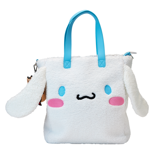 LOUNGEFLY : SANRIO - Cinnamoroll Cosplay Sherpa Tote Bag With Coin Bag