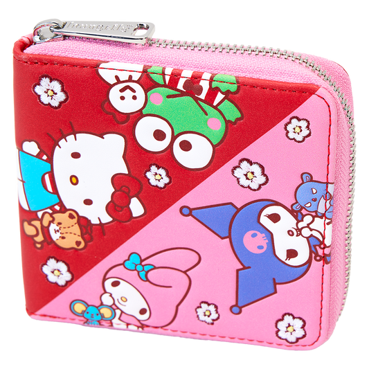 LOUNGEFLY : SANRIO - Hello Kitty & Friends Zip Purse