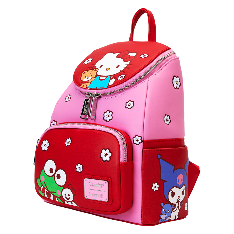 LOUNGEFLY : SANRIO - Hello Kitty & Friends Colour Block Mini Backpack