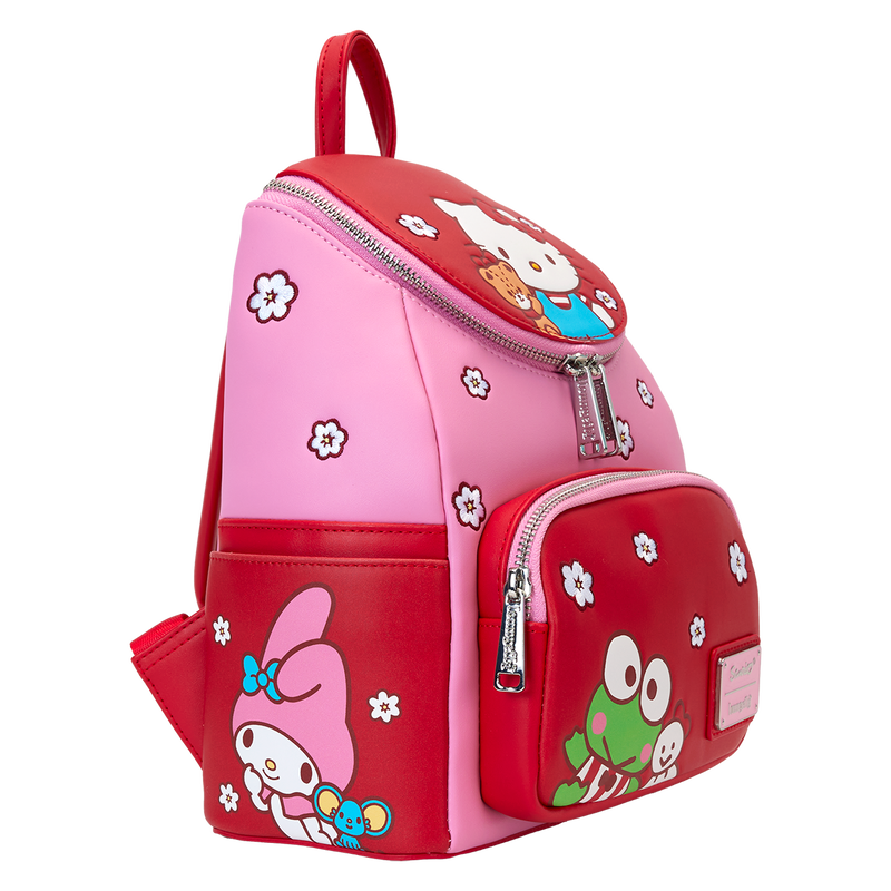LOUNGEFLY : SANRIO - Hello Kitty & Friends Colour Block Mini Backpack