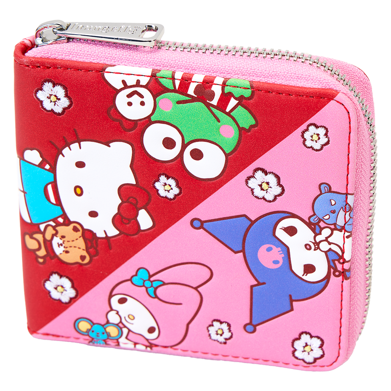 LOUNGEFLY : SANRIO - Hello Kitty & Friends Zip Purse
