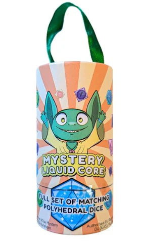 MYSTERY DICE GOBLIN - Liquid Core Mystery Dice Set Case (7 Pack)