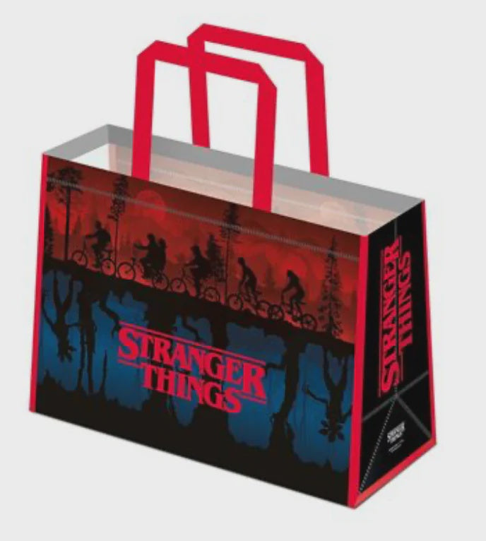 STRANGER THINGS - Upside Down Shopping Tote Bag