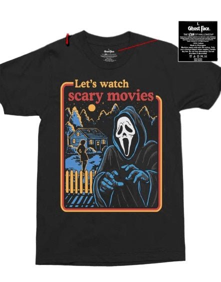SCREAM - Ghost Face Horror Movies & Chill T-Shirt