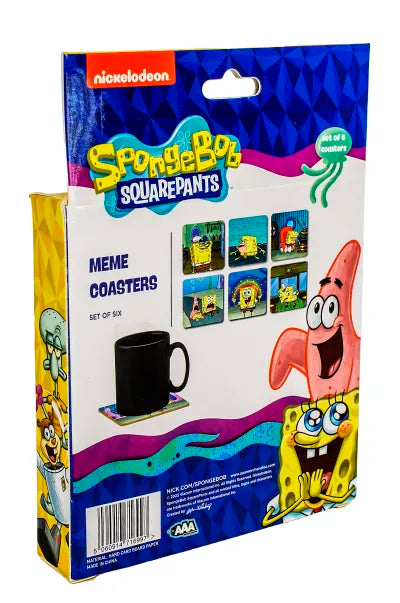 SPONGEBOB SQUAREPANTS - Meme Coasters 6-Pack