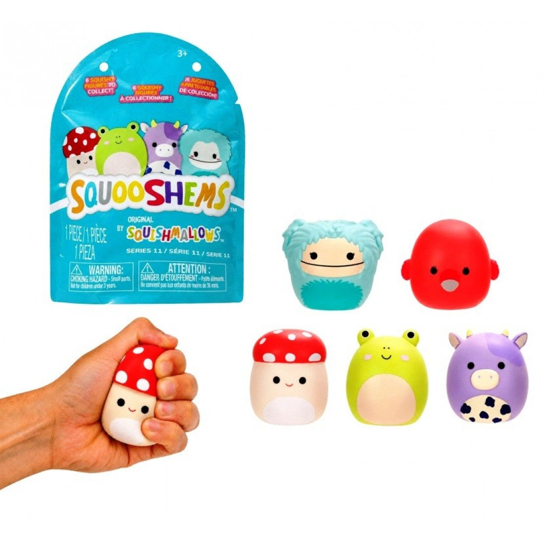SQUISHMALLOWS - Squooshems Series 11 Blind Bag Squishy (1)