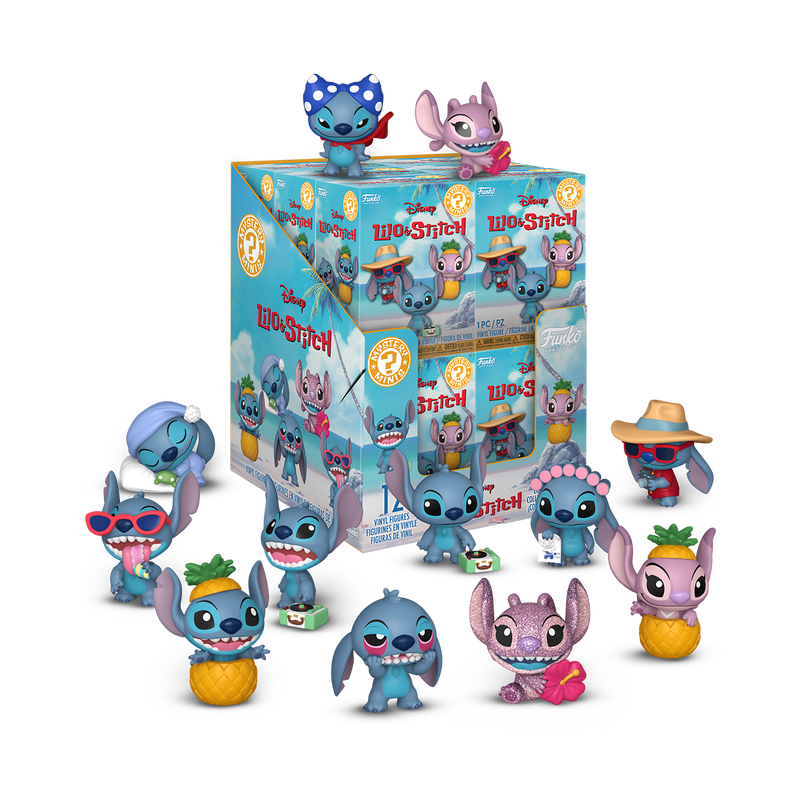 DISNEY : LILO AND STITCH - Stitch & Angel Mystery Mini Funko Pop!