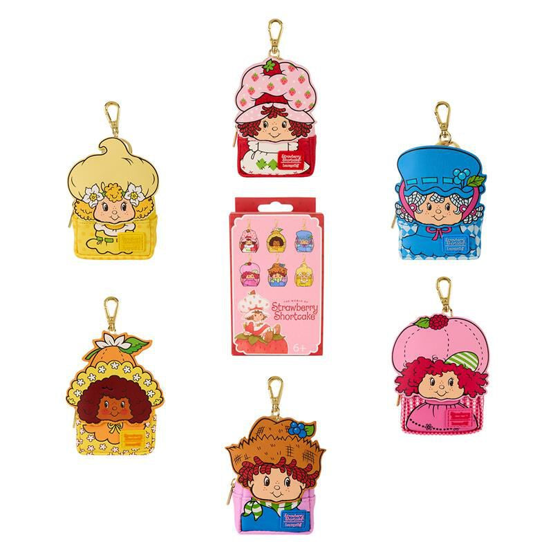 LOUNGEFLY : STRAWBERRY SHORTCAKE - Mystery Mini Backpack Keychain Charm