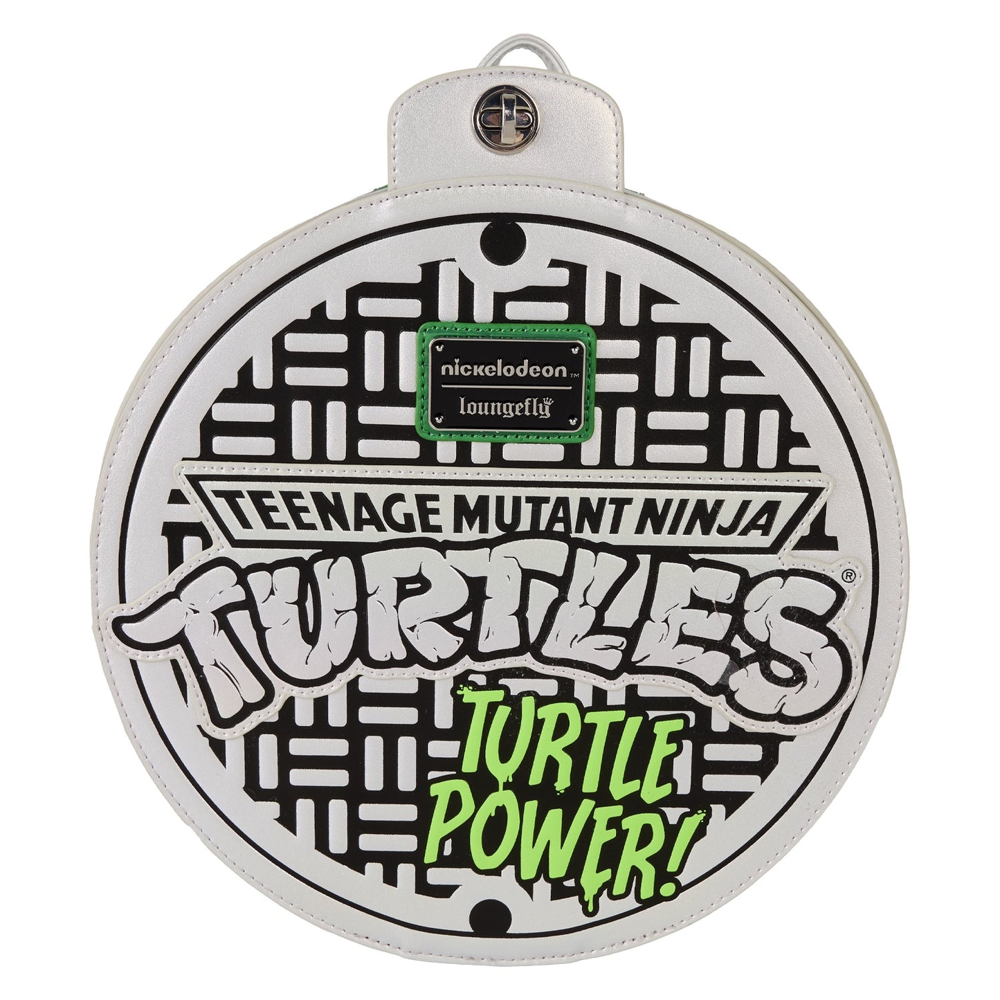 LOUNGEFLY : TEENAGE MUTANT NINJA TURTLES - Sewer Cap Figural Mini Backpack