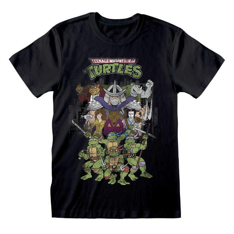 TEENAGE MUTANT NINJA TURTLES - Cartoon Poster T-Shirt