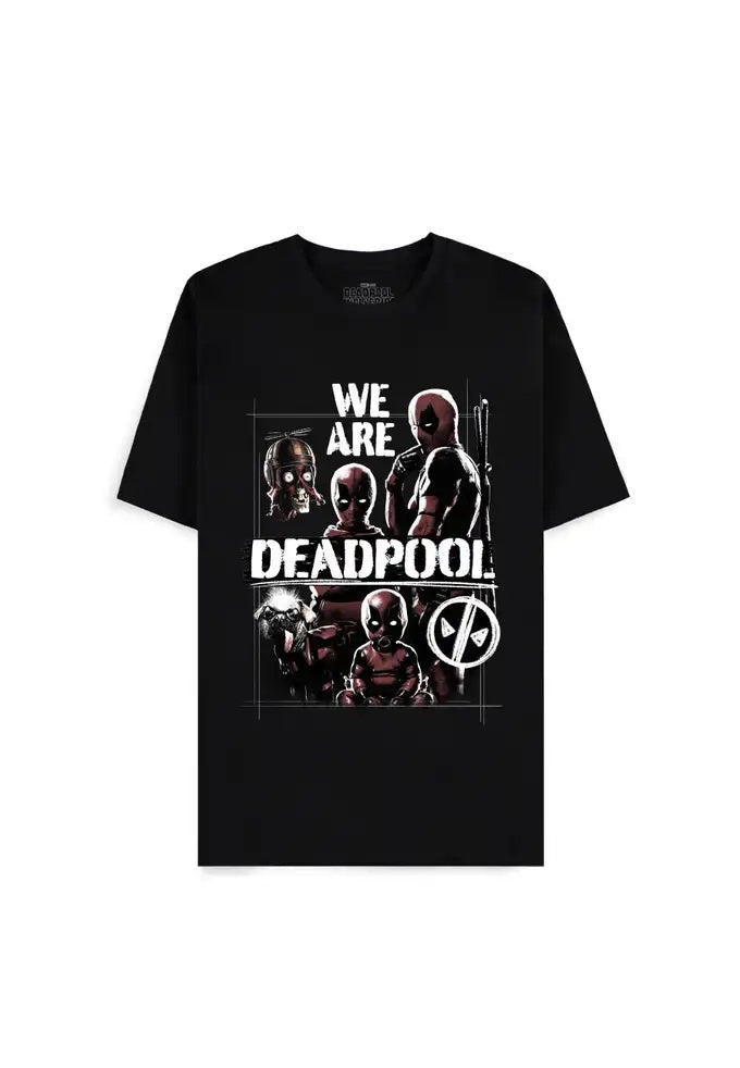 MARVEL : DEADPOOL - We Are Deadpool Short Sleeved T-Shirt