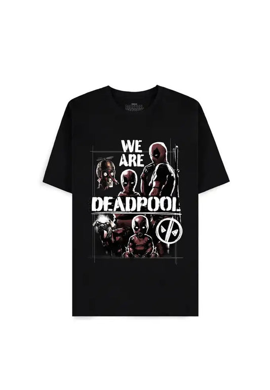 MARVEL : DEADPOOL - We Are Deadpool Short Sleeved T-Shirt