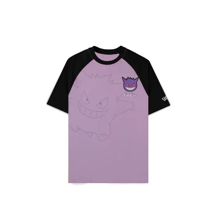 POKEMON - Gengar Raglan Loose Fit T-Shirt