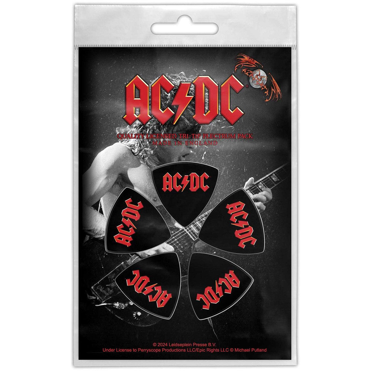 AC/DC - Logo Tri-Tip Plectrum Pack