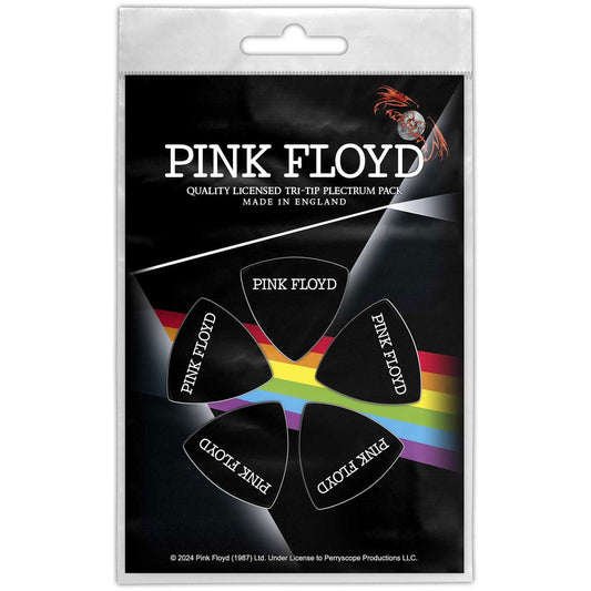 PINK FLOYD - Logo Tri-Tip Plectrum Pack