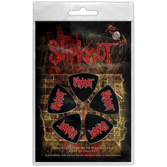 SLIPKNOT - Logo Tri-Tip Plectrum Pack