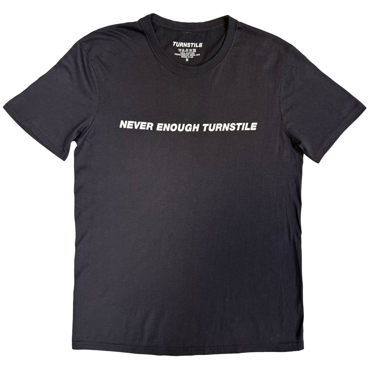TURNSTILE - Right Place, Right Time Charcoal Grey Back Print T-Shirt