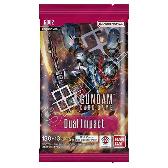 GUNDAM - GD02 Dual Impact Booster Pack (13 Cards)