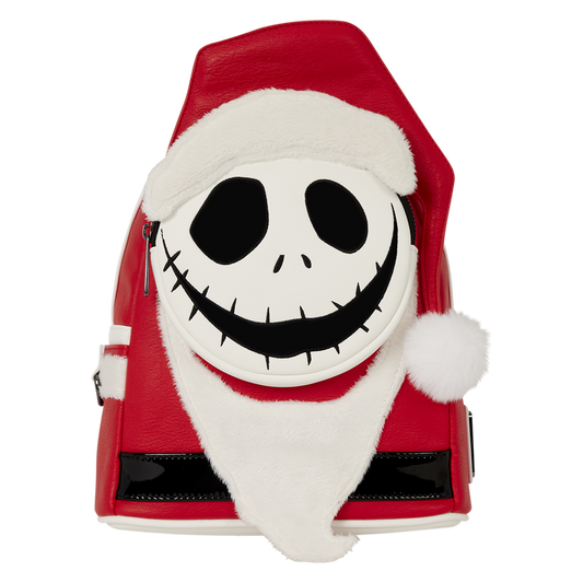LOUNGEFLY : NIGHTMARE BEFORE CHRISTMAS - Jack Sandy Claws Cosplay Mini Backpack