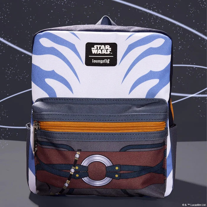 LOUNGEFLY : STAR WARS - Mandalorian Ahsoka Cosplay Nylon Mini Backpack