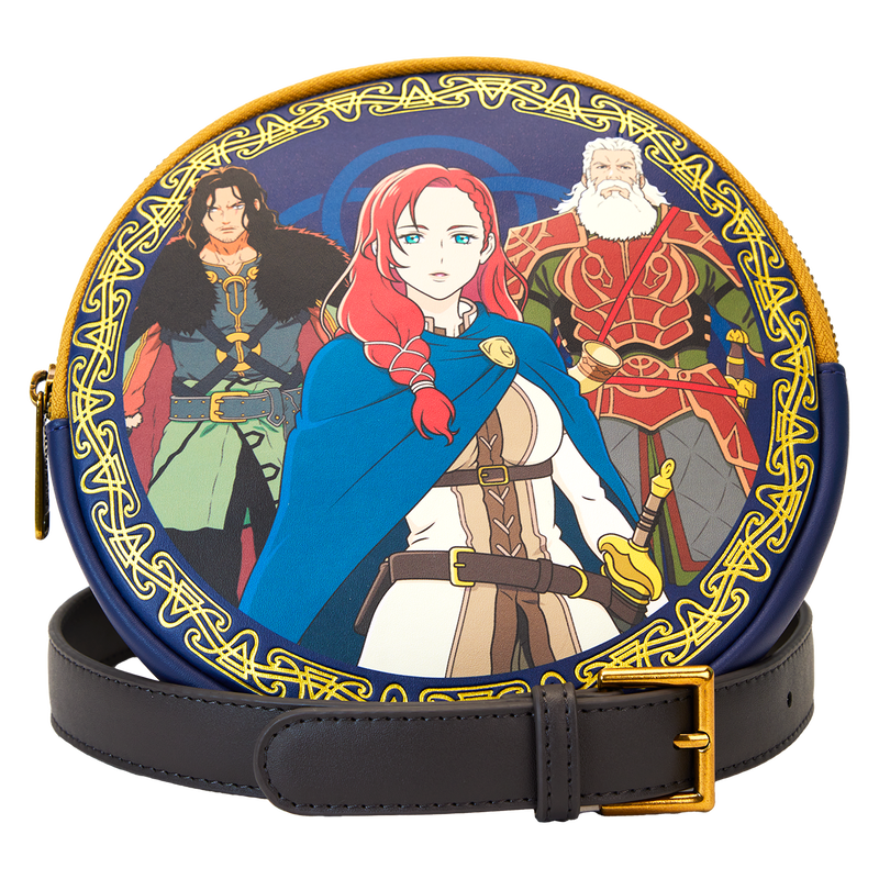 LOUNGEFLY : WARNER BROTHERS - Lord Of The Rings War Of The Rohirrim Mini Backpack With Bum Bag