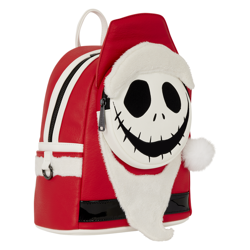 LOUNGEFLY : NIGHTMARE BEFORE CHRISTMAS - Jack Sandy Claws Cosplay Mini Backpack
