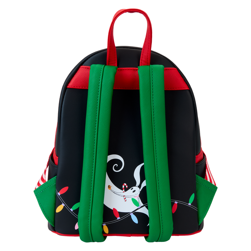 LOUNGEFLY : NIGHTMARE BEFORE CHRISTMAS - Jack Smiling Light Up Mini Backpack