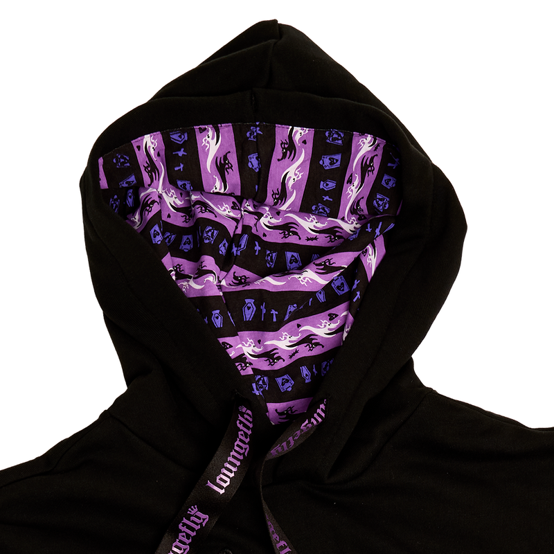 LOUNGEFLY : NIGHTMARE BEFORE CHRISTMAS - Zero Graveyard Glow Hoodie