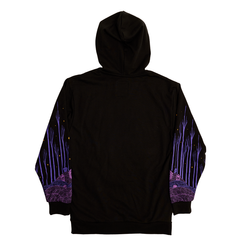 LOUNGEFLY : NIGHTMARE BEFORE CHRISTMAS - Zero Graveyard Glow Hoodie