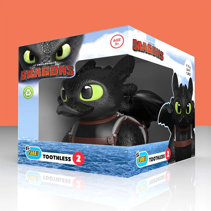 TUBBZ : HOW TO TRAIN YOUR DRAGON - Toothless Cosplaying Duck (Giant XL Edition)