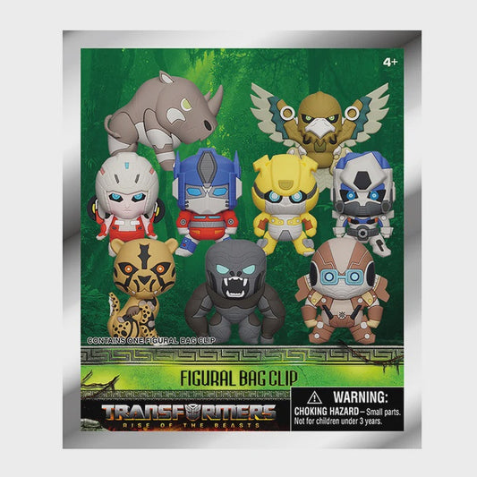 TRANSFORMERS : RISE OF THE BEASTS - Blind Bag Keyring / Bag Clip
