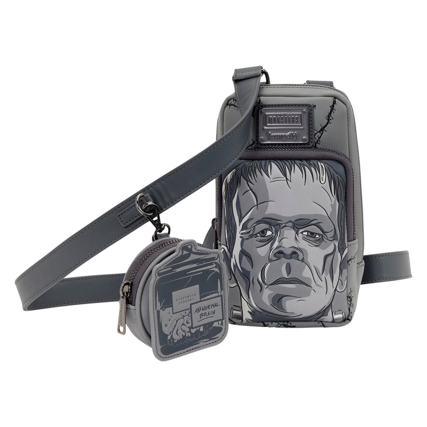 LOUNGEFLY : UNIVERSAL MONSTERS - Frankenstein Sling Bag
