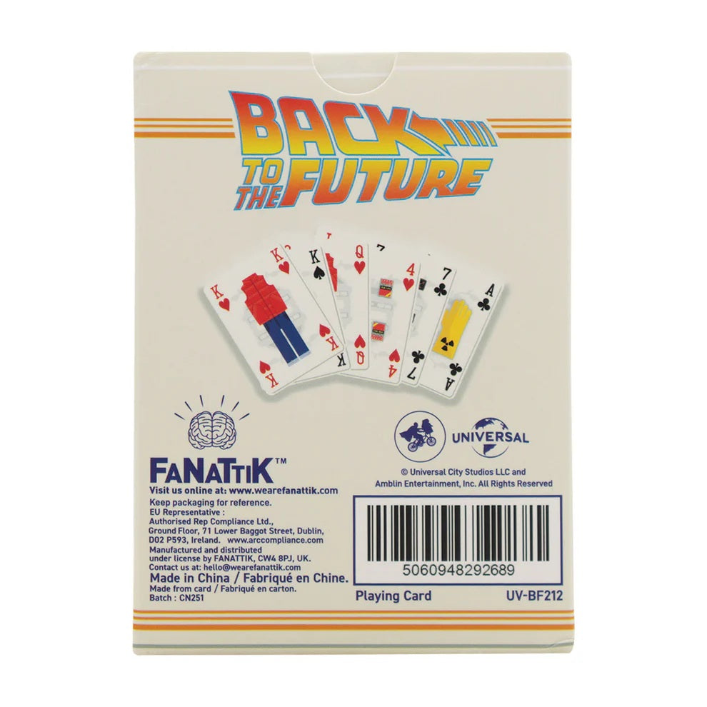 BACK TO THE FUTURE - Fanattik Playing Cards
